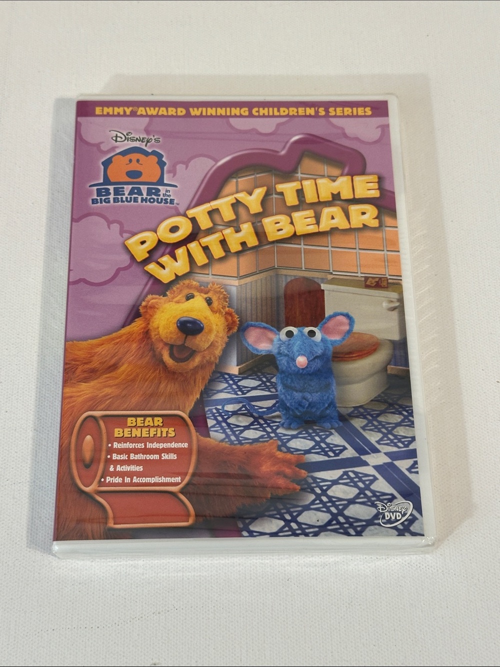 2003 — DISNEY - BEAR IN THE BIG BLUE HOUSE - POTTY TIME WITH BEAR DVD